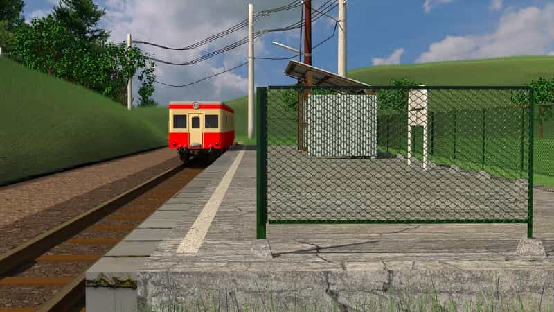 無人駅のイメージ